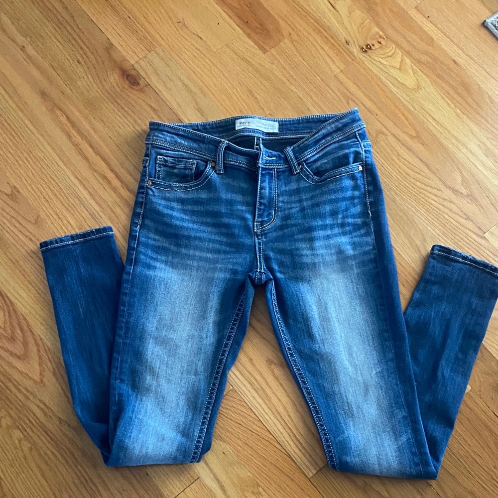 Women's Skinny Jeans - Classic Blue Denim